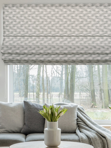 Изображение товара Римская штора Delfa Макси Buxta J3 / СШД-02М-273/А881 (120x160, серая цепочка)