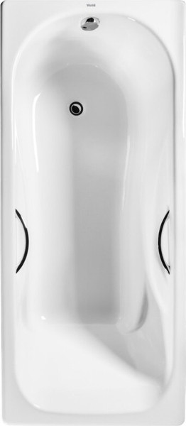 Изображение товара Ванна чугунная Wotte Comfort 170х75 / БП-э00д1474