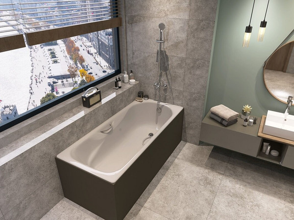 Изображение товара Ванна чугунная Wotte Comfort 170х75 / БП-э00д1474