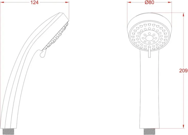 Изображение товара Лейка ручного душа Diadonna D10-19005