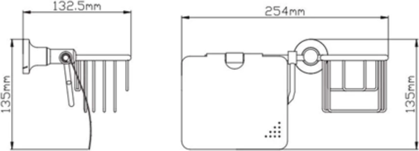 Изображение товара Держатель для туалетной бумаги Potato P1803-1