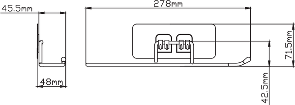 Изображение товара Держатель для туалетной бумаги Potato P2803-3