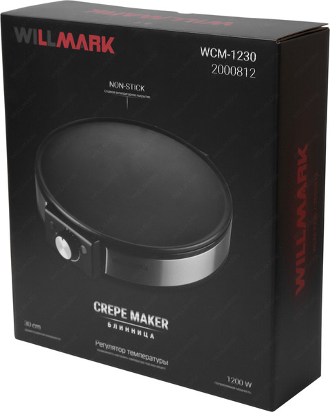 Изображение товара Блинница Willmark WCM-1230 / 2000812