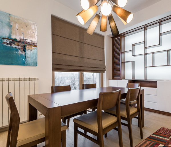 Изображение товара Римская штора Delfa Макси Modance / СШД-02М 555/503 (140x180, коричневый)
