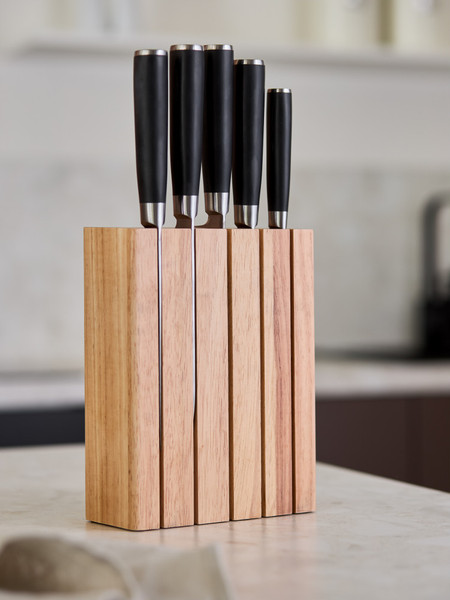 Изображение товара Подставка для ножей Liberty Jones Hevea / LJ0000407 (светлое дерево)