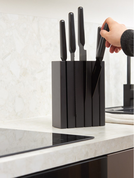 Изображение товара Подставка для ножей Liberty Jones Hevea / LJ0000408 (черный)