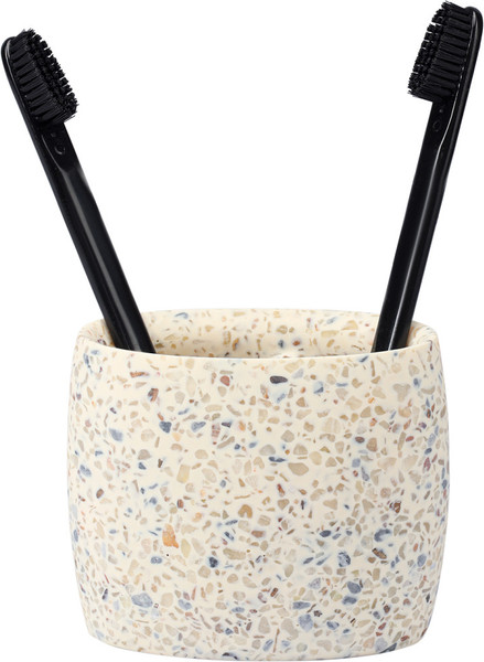 Изображение товара Стакан для зубной щетки и пасты Bergenson Bjorn Mosaic / BB0000927 (светло-бежевый)