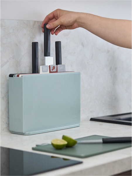 Изображение товара Набор разделочных досок Smart Solutions Cut&Store с ножами / SS0000267 (8шт)