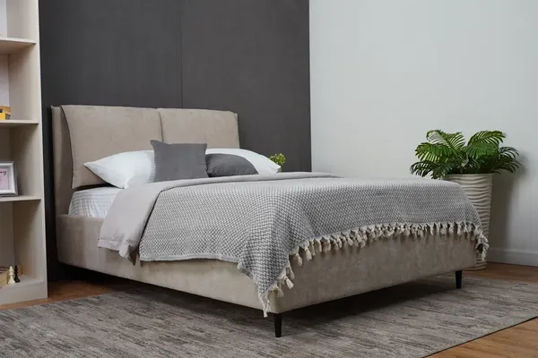 Изображение товара Двуспальная кровать ДСВ Венеция 1.4 (бежевый)