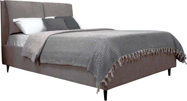 Изображение товара Двуспальная кровать ДСВ Венеция 1.4 (серый)