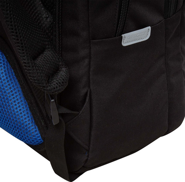 Изображение товара Школьный рюкзак Grizzly RB-452-3f (черный/синий)