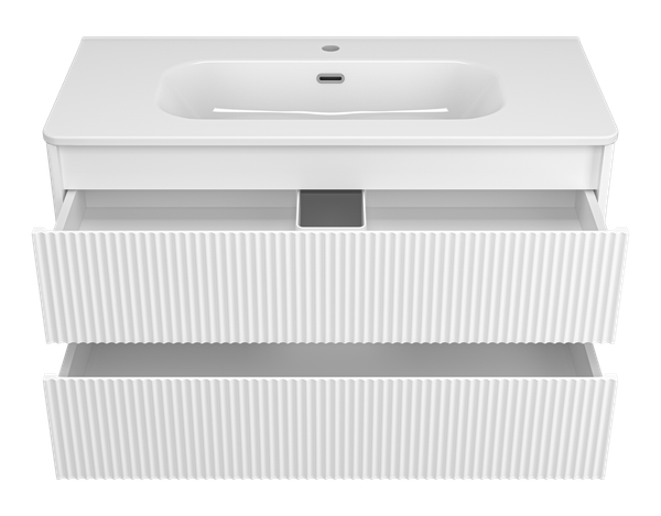 Изображение товара Тумба под умывальник Brevita Riva 100 / RIV-07100-0102Я