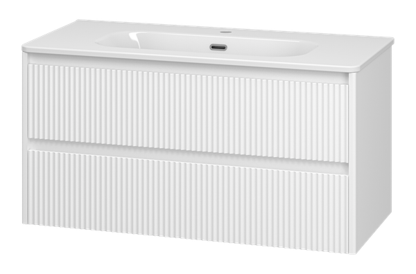 Изображение товара Тумба под умывальник Brevita Riva 100 / RIV-07100-0102Я