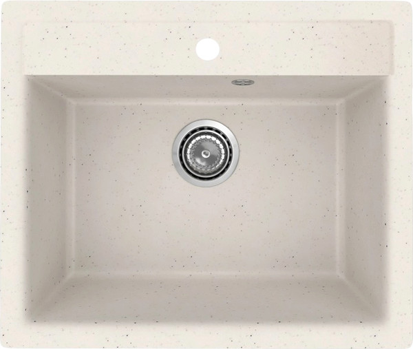 Изображение товара Мойка кухонная Mixline ML-GMU04 556722 (белый камень)