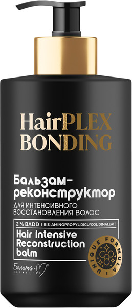Изображение товара Бальзам для волос Белита-М HairPlex Bonding реконструктор для интенсивного восстановления (400г)
