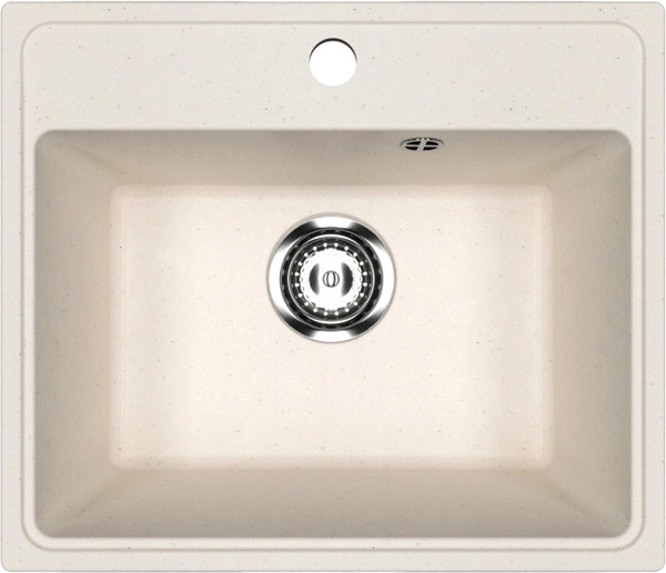 Изображение товара Мойка кухонная Mixline ML-GMU03 556717 (белый камень)