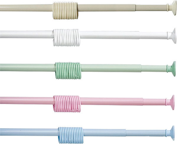 Изображение товара Карниз для ванны No Brand 1.2x2.1 (бежевый/крем, с кольцами)