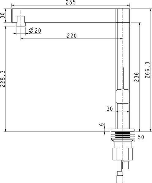 Изображение товара Смеситель ZORG Regitto (хром)