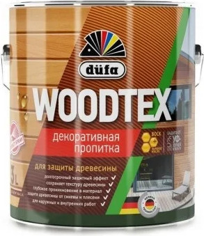 Изображение товара Пропитка для дерева Dufa Wood Tex (3л, махагон)