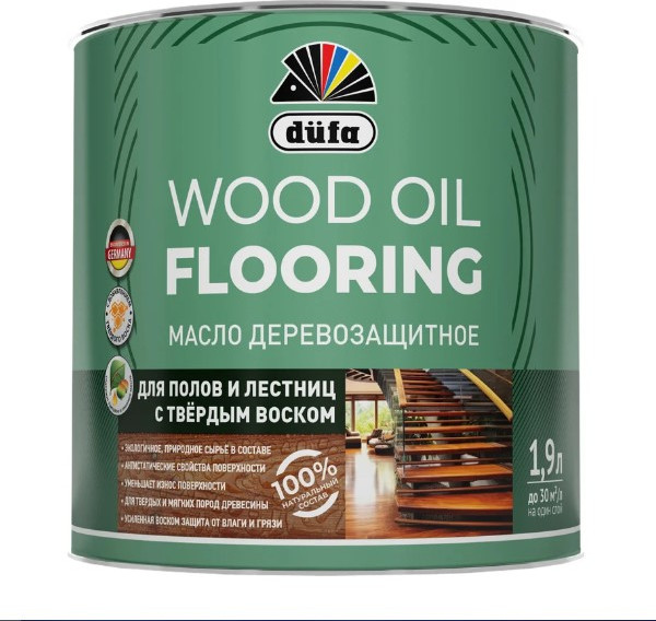 Изображение товара Масло для древесины Dufa Wood Oil Flooring (1.9л)