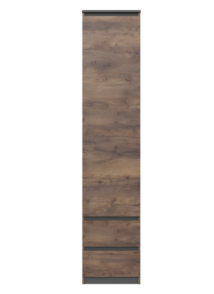 Изображение товара Шкаф-пенал MySTAR Сноули 450 ИВ-121.16 (таксус/графит)