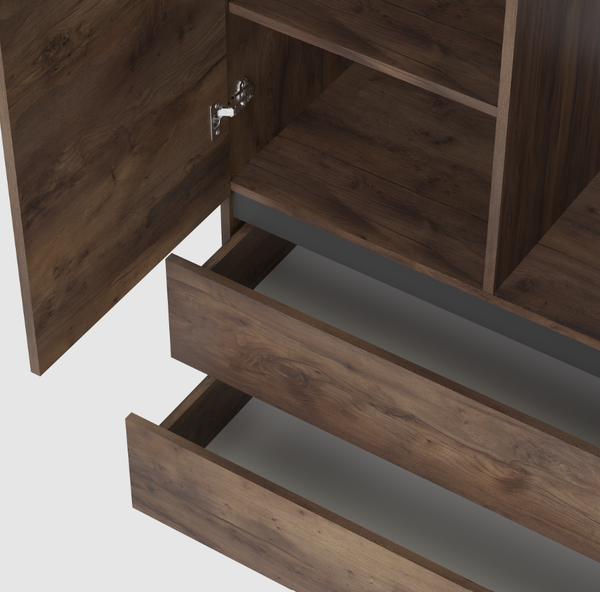 Изображение товара Шкаф MySTAR Сноули 900.1 ИВ-121.10 (таксус/графит)