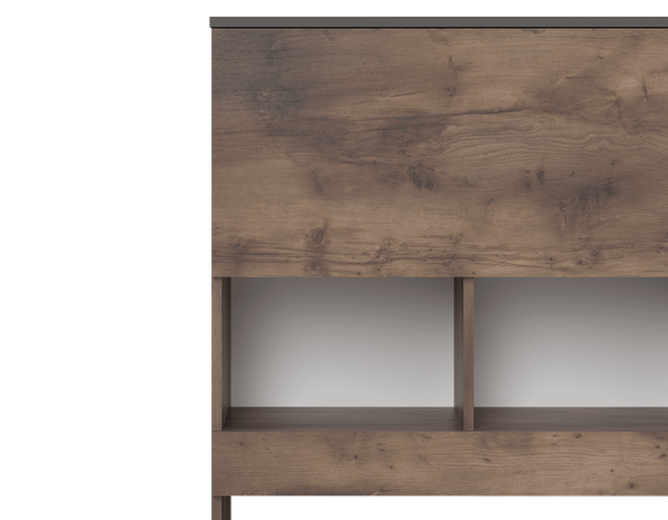 Изображение товара Надстройка для стола MySTAR Сноули ИВ-121.18 (таксус/графит)