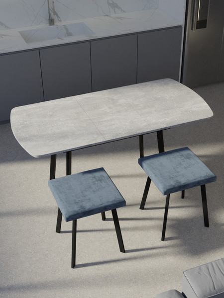 Изображение товара Табурет Макс Стайл Тб-350/30/МСТ (темно-серый)