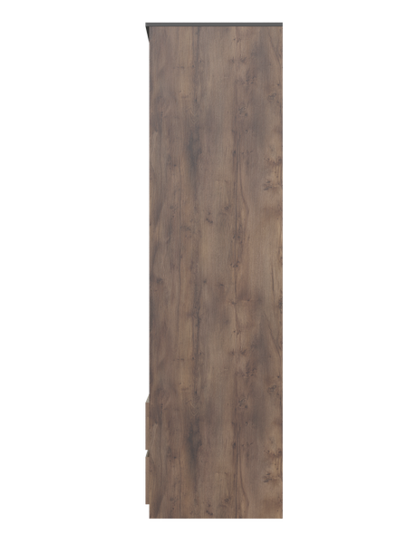 Изображение товара Стеллаж MySTAR Сноули 2я ИВ-121.19 (таксус/графит)