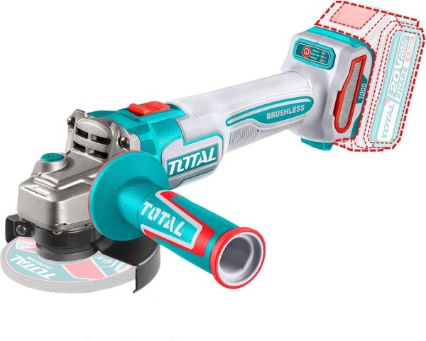 Изображение товара Угловая шлифовальная машина TOTAL TAGLI27153