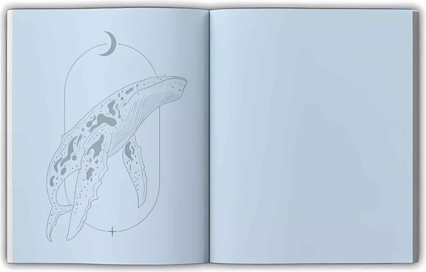 Изображение товара Записная книжка Malamalama Блокнот позитивного настроения. Whale Journal / 4655752645267