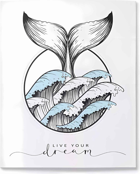 Изображение товара Записная книжка Malamalama Блокнот позитивного настроения. Whale Journal / 4655752645267