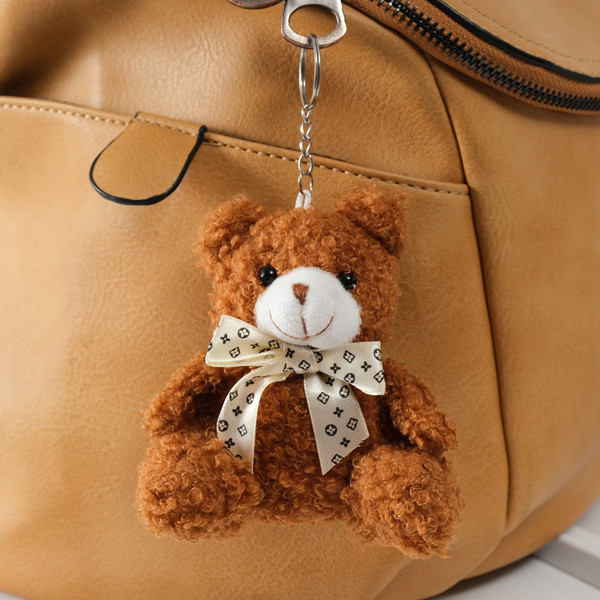 Изображение товара Брелок Sima-Land Игрушка. Мишка коричневый с бантиком / 10603353