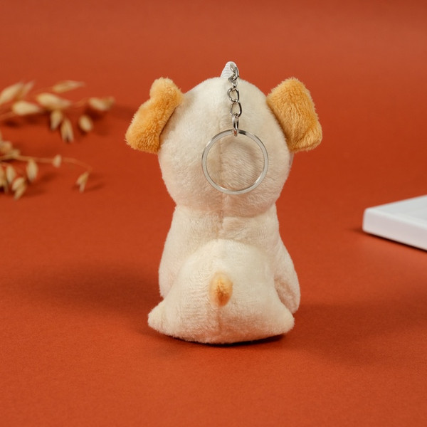 Изображение товара Брелок Sima-Land Игрушка. Милый щенок / 10603355 (бежевый)