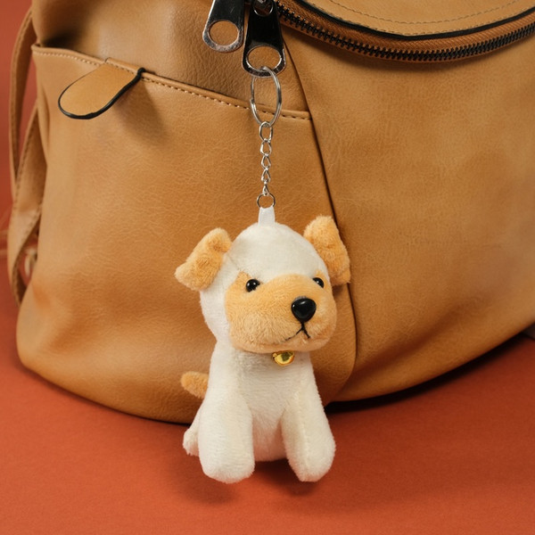 Изображение товара Брелок Sima-Land Игрушка. Милый щенок / 10603355 (бежевый)