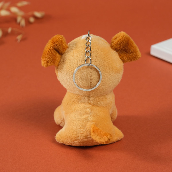 Изображение товара Брелок Sima-Land Игрушка. Милый щенок / 10603354 (коричневый)