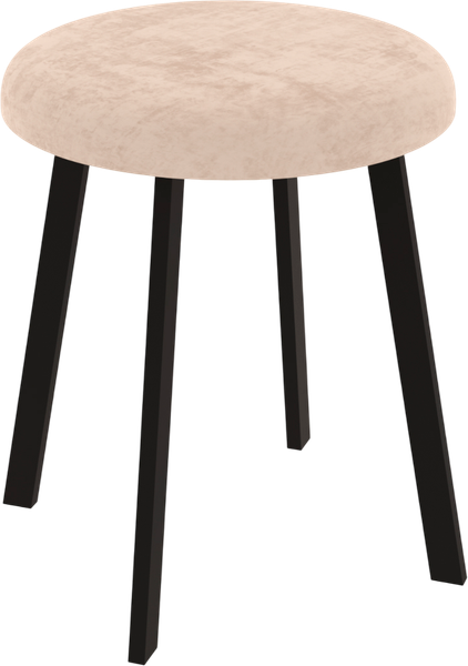 Изображение товара Табурет Макс Стайл Тб-350/4К30/МСТ (миндаль бежевый)