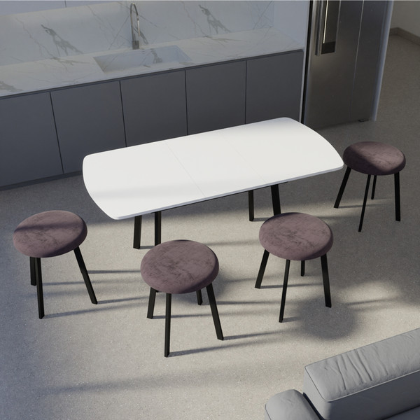 Изображение товара Табурет Макс Стайл Тб-350/4К30/МСТ (шоколад)