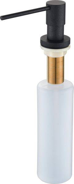 Изображение товара Дозатор встраиваемый в мойку ZORG DL black metallic