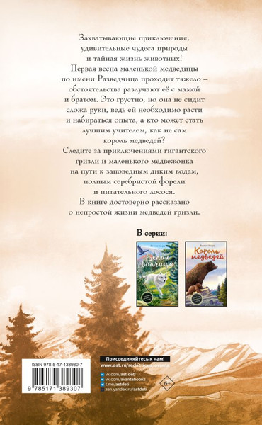 Изображение товара Книга АСТ Король медведей, твердая обложка (Валдер Ванесса)
