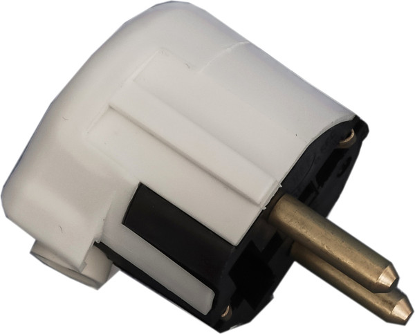 Изображение товара Вилка штепсельная ЭлКис В16-003 с трубкой / 16003т