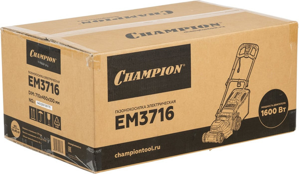 Изображение товара Газонокосилка электрическая Champion EM3716