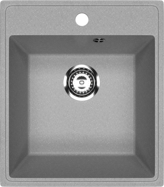 Изображение товара Мойка кухонная Mixline ML-GMU02 556715 (серый камень)