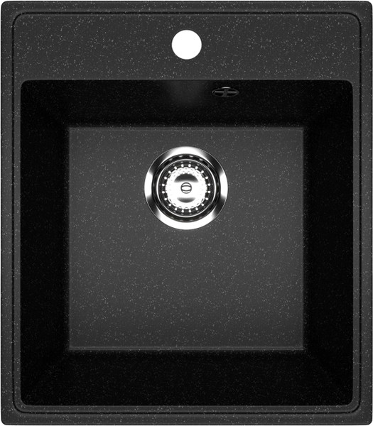 Изображение товара Мойка кухонная Mixline ML-GMU02 556716 (черный камень)