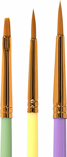 Изображение товара Набор кистей Brauberg Kids. Синтетика / 201078 (3шт)