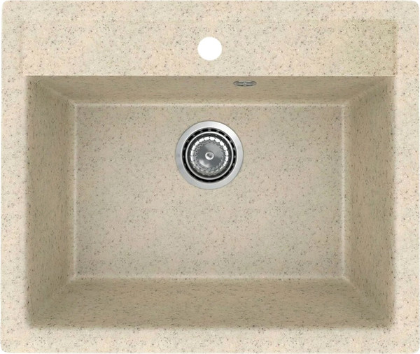 Изображение товара Мойка кухонная Mixline ML-GMU04 556724 (бежевый камень)