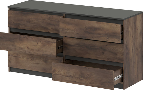 Изображение товара Комод MySTAR ИВ-121.09 (таксус/графит)