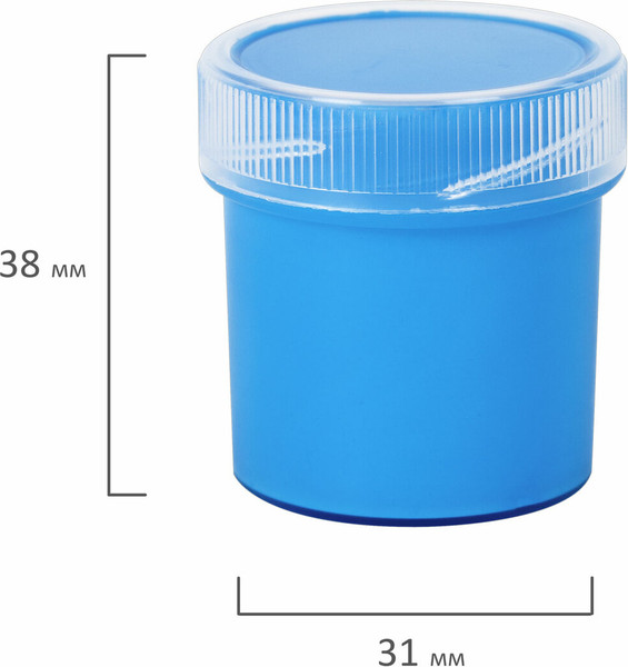 Изображение товара Акриловые краски Brauberg Hobby. Неоновые / 192438 (6цв)