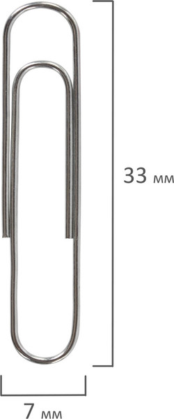 Изображение товара Скрепки Brauberg 270443 (100шт)