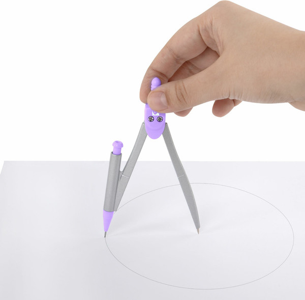 Изображение товара Готовальня Brauberg School Kit / 210713 (лавандовый)